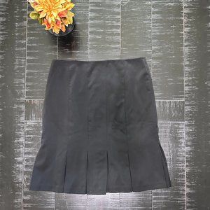 AB Studio Black lined pleated skirt - SIze 10